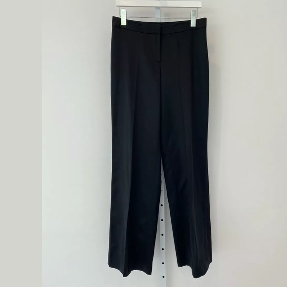 EMILIO PUCCI BLACK COTTON SILK TROUSERS SIZE IT 44 / US 10 NWTS! - Picture 4 of 17